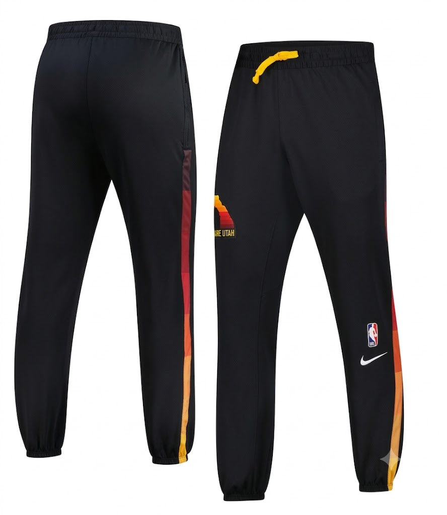 Utah Jazz Nike 2020/21 Showtime Performance Pants - Black