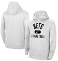 Brooklyn Nets Nike 2021-2022 Spotlight On Court Performance Practice Pullover Hoodie - White