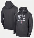 Brooklyn Nets Nike 2022/23 Spotlight On-Court Practice Performance Pullover Hoodie - Anthracite