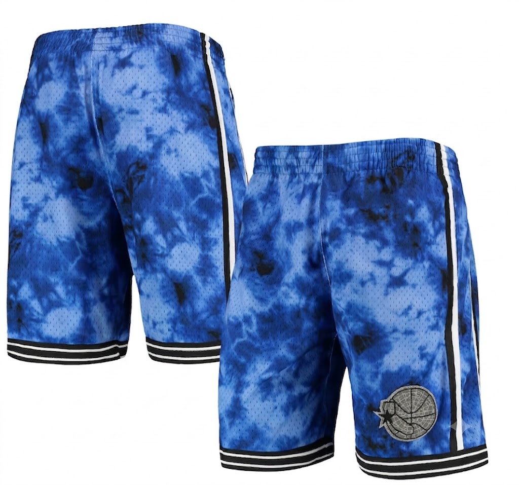 Golden State Warriors Mitchell & Ness Hardwood Classics 1995 Galaxy Swingman Shorts - Royal