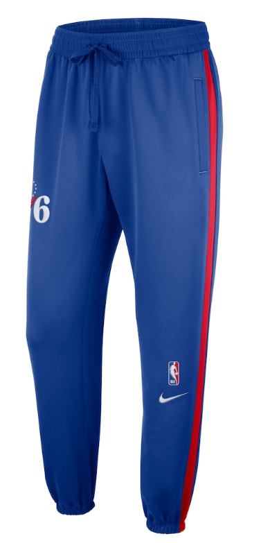 Philadelphia 76ers Nike Authentic Showtime Performance Pants - Royal