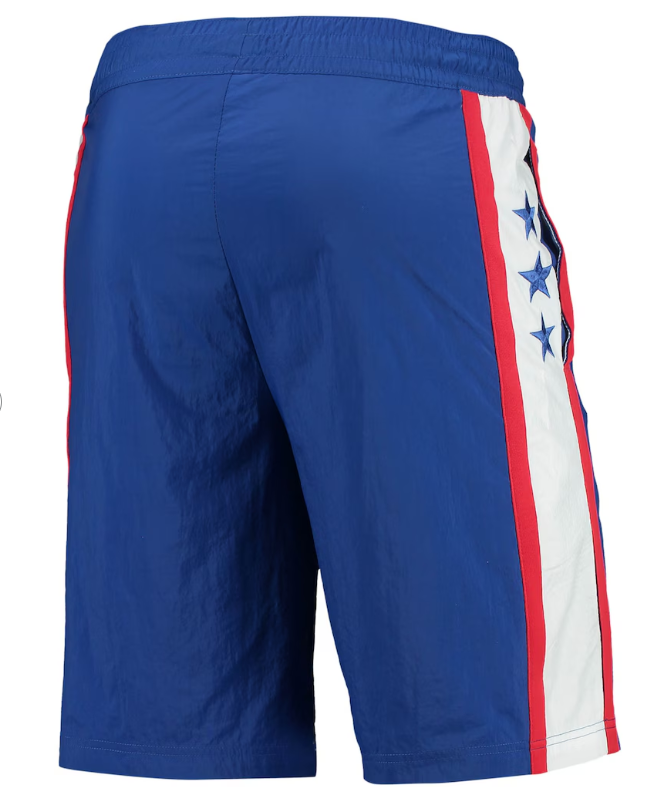Philadelphia 76ers Nike Courtside Heritage Shorts - Royal