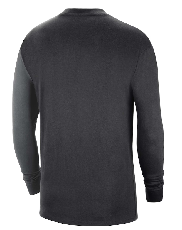 Miami Heat Nike Courtside Versus Flight MAX90 Long Sleeve T-Shirt - Black