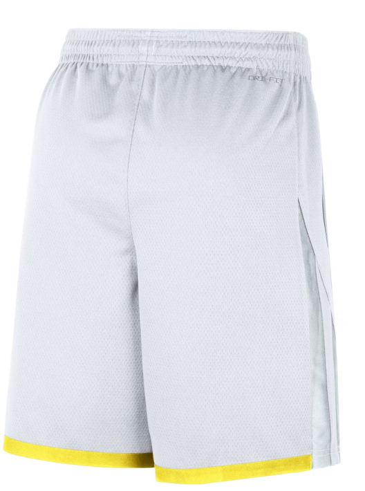 Utah Jazz Nike 2022/23 Swingman Performance Shorts - Association Edition - White