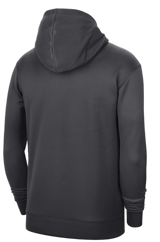 Brooklyn Nets Nike 2022/23 Spotlight On-Court Practice Performance Pullover Hoodie - Anthracite
