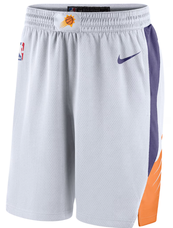 Phoenix Suns Nike Association Edition Swingman Shorts - White