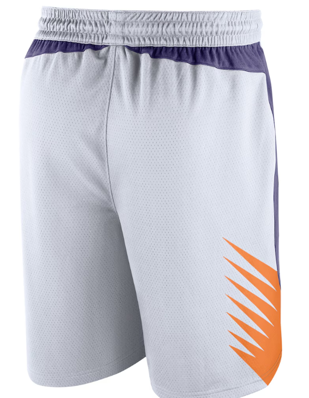 Phoenix Suns Nike Association Edition Swingman Shorts - White