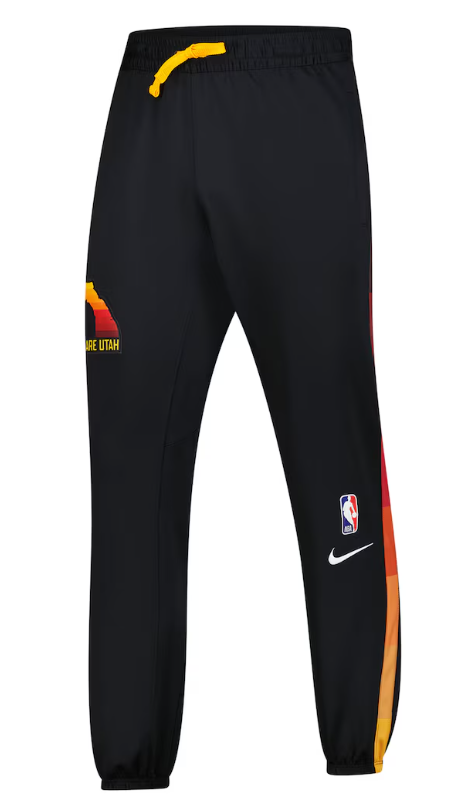 Utah Jazz Nike 2020/21 Showtime Performance Pants - Black