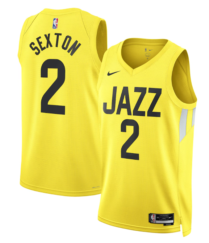 Collin Sexton Utah Jazz Nike Unisex Swingman Jersey - Icon Edition - Gold