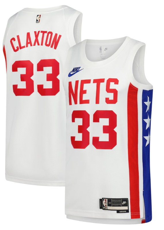 Nic Claxton Brooklyn Nets Nike Swingman Jersey - Classic Edition - White