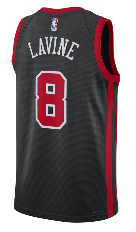 Zach LaVine Chicago Bulls Nike Unisex 2023/24 Swingman Jersey - Black - City Edition