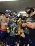 New York Knicks Nike Unisex 2026 NBA Finals Champions Locker Room T-Shirt - Black