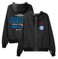Philadelphia 76ers Bleacher Report x Mitchell & Ness Unisex Backstage Crew Hoodie Full-Zip Jacket - Black