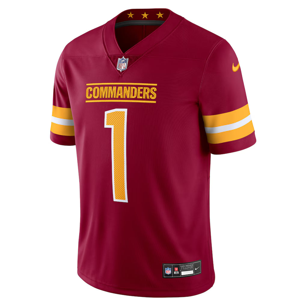 Jahan Dotson Washington Commanders Nike Vapor Untouchable Limited Jersey - Burgundy