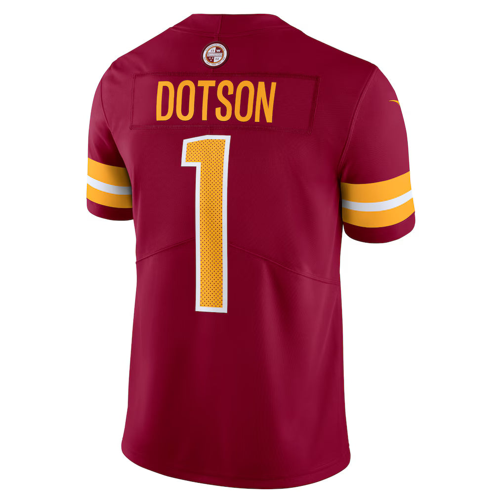 Jahan Dotson Washington Commanders Nike Vapor Untouchable Limited Jersey - Burgundy