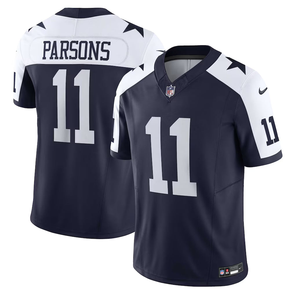 Micah Parsons Dallas Cowboys Nike Vapor F.U.S.E. Limited Jersey - Navy/White