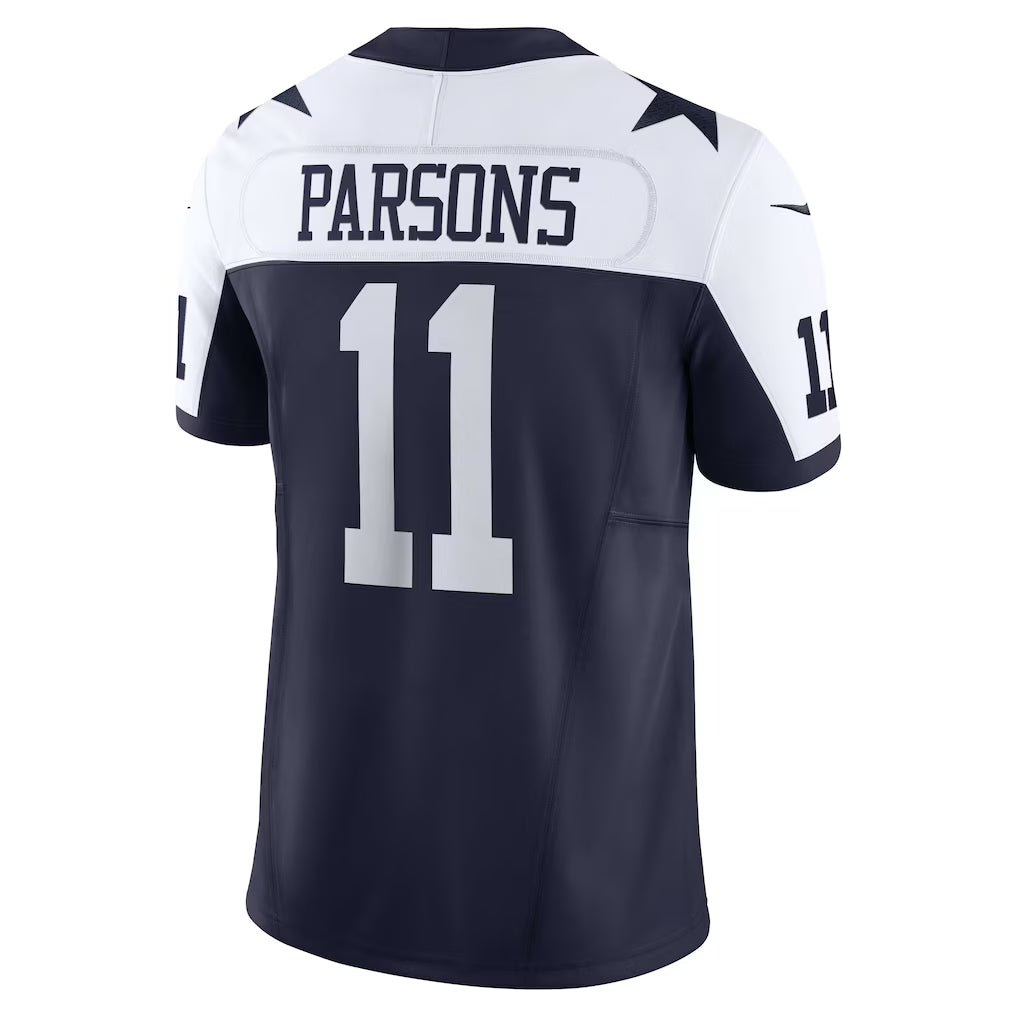Micah Parsons Dallas Cowboys Nike Vapor F.U.S.E. Limited Jersey - Navy/White